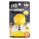 LEDミニボール球装飾用 G40/E26/1.4W/黄色 [品番]07-6510