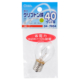 ミニクリプトン球 40形相当 S-35 E17 クリア [品番]04-7954