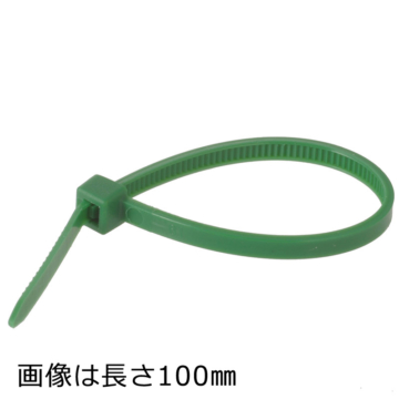 カラータイ 屋内用 200mm 50本入 緑 [品番]04-3161