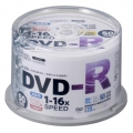 DVDーR 16倍速対応 録画用 50枚 スピンドル入 [品番]01-0750