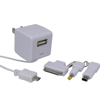 ACアダプター for マルチコネクター+USB出力 [品番]01-3303