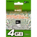 マイクロSDHCメモリー4GB [品番]01-3338