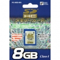 SDHCメモリーカード8GB [品番]01-3339