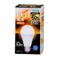 LED電球 E26 60形相当 電球色 [品番]06-3093