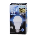 LED電球 E26 60形相当 昼白色 [品番]06-3094
