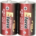 アルカリ乾電池 E force 単2形×2本パック [品番]07-2922