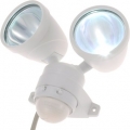 LEDセンサーライト 2灯タイプ [品番]07-5586