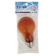 白熱カラー電球 E26 60W アンバー [品番]04-6005