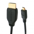 HDMI-micro HDMI ケーブル 2m [品番]05-0290