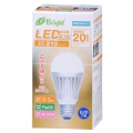 LED電球 E26 20形相当 電球色 [品番]06-2927