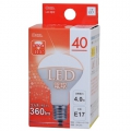 LED電球 ミニレフランプ形 E17 40形相当 電球色 [品番]06-0203