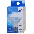 LED電球 ミニレフランプ形 E17 40形相当 昼光色 [品番]06-0204