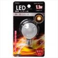 LEDミニボール球装飾用 G40/E17/1.1W/30lm/フロスト電球色 [品番]06-3228