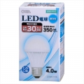 LED電球 E26 30形相当 昼白色 [品番]06-3138