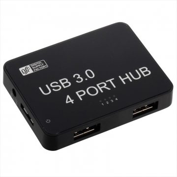USB3.0対応 4ポートハブ [品番]01-3509