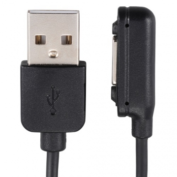 Xperia専用 USB-マグネットコネクター ストレートケーブル 充電専用 [品番]01-0650