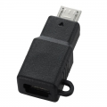 MicroUSB Bタイプ-USBミニ Bタイプ 変換コネクター [品番]01-3396