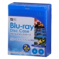 ブルーレイディスクケース 2枚収納×5パック [品番]01-3605