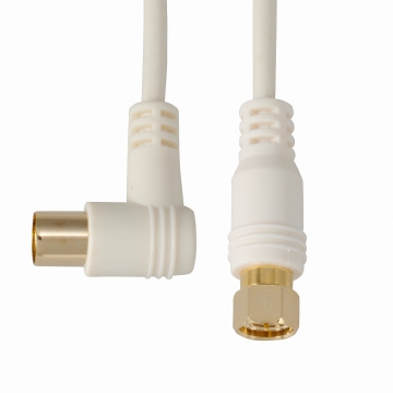 デジタルTVケーブル S2.5C-FBL F型接栓‐Lプラグ 2m [品番]06-0018