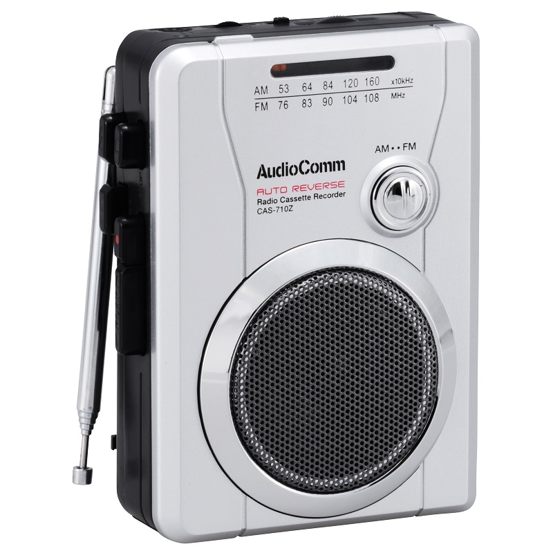 AudioComm AM/FM ラジオカセットレコーダー [品番]07-8371｜株式会社 