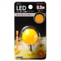 <span class="search-everything-highlight-color" style="background-color:orange">LEDミニボール球装飾用</span> G30/E12/0.5W/黄色 [品番]06-3217