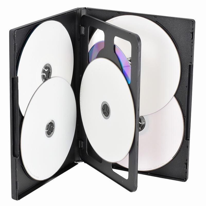 DVD／CDケース 6枚収納×5パック [品番]01-3291｜株式会社オーム電機