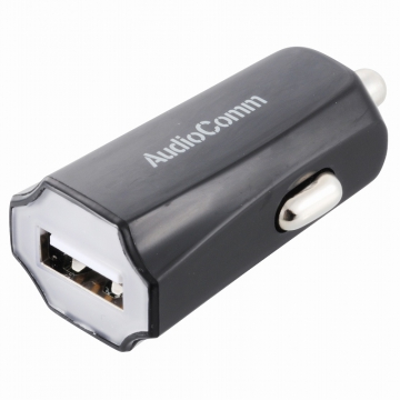 AudioComm USB カーチャージャー USBx1 2.4A [品番]03-3041