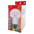 LED電球 E26 40形相当 電球色 [品番]06-0215