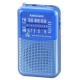 AudioComm 2バンド カラーラジオ P120 ブルー [品番]07-5549