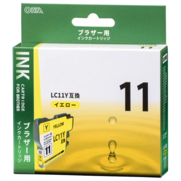 ブラザー互換 LC11Y 染料イエロー [品番]01-4171