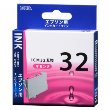 エプソン互換 ICM32 染料マゼンタ [品番]01-4189