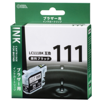 ブラザー互換 LC111BK 顔料ブラック [品番]01-4182