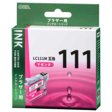 ブラザー互換 LC111M 染料マゼンタ [品番]01-4184