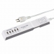 電源タップ モバイル充電 AC2個口+USB5個口 1.5m [品番]00-1258