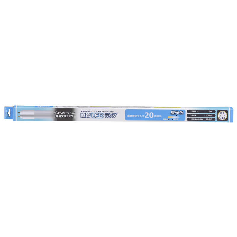 直管LEDランプ 20形相当 G13 昼光色 [品番]06-1816｜株式会社オーム電機