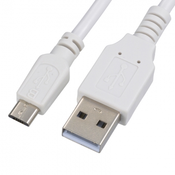 USBショートケーブル USB-マイクロB 18cm [品番]01-3729