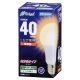 LED電球 E26 40形相当 電球色 [品番]06-0685