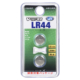 Vアルカリボタン電池 LR44 2個入 [品番]07-9978