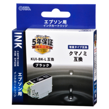 エプソン互換 クマノミ 増量タイプ ブラック [品番]01-4313