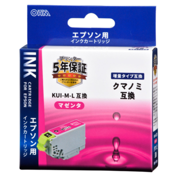 エプソン互換 クマノミ 増量タイプ マゼンタ [品番]01-4315