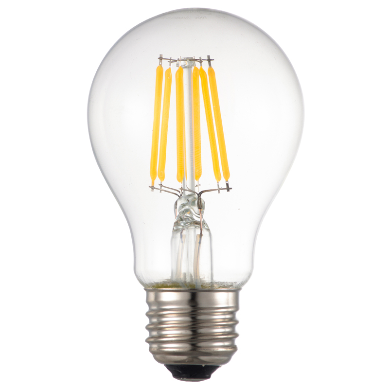 LEDフィラメントタイプ電球 E26 60形相当 電球色 調光器対応 [品番]06 
