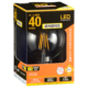 LED電球 フィラメント ボール形 E26 40形相当 調光器対応 [品番]06-3497