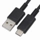 USBケーブル TypeC 15cm 黒 [品番]01-7076
