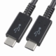USBケーブル TypeC 1.5m 黒 [品番]01-7078