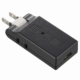 USB電源タップ USB1個口+AC2個口 ブラック [品番]00-5042