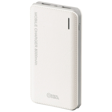 モバイルチャージャー 薄型8000mAh PSE適合品 [品番]05-1185