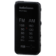 AudioComm FMステレオ/AMライターサイズラジオ ブラック [品番]07-9818