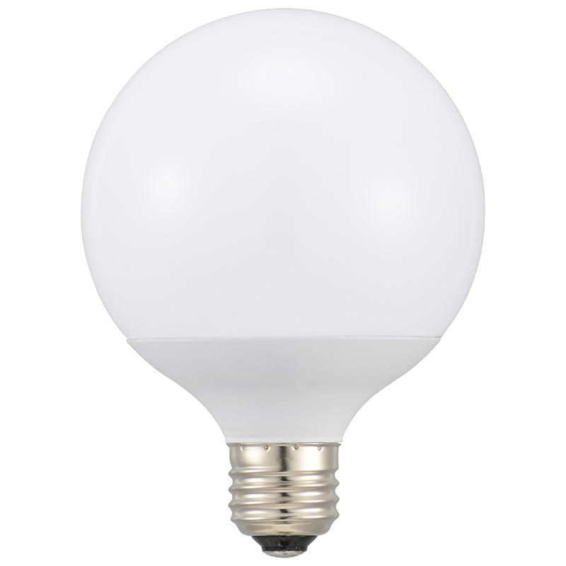 LED電球 ボール形 E26 60形相当 全方向 電球色 [品番]06-3601｜株式会社オーム電機