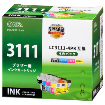 ブラザー互換 LC3111 4色パック [品番]01-3875