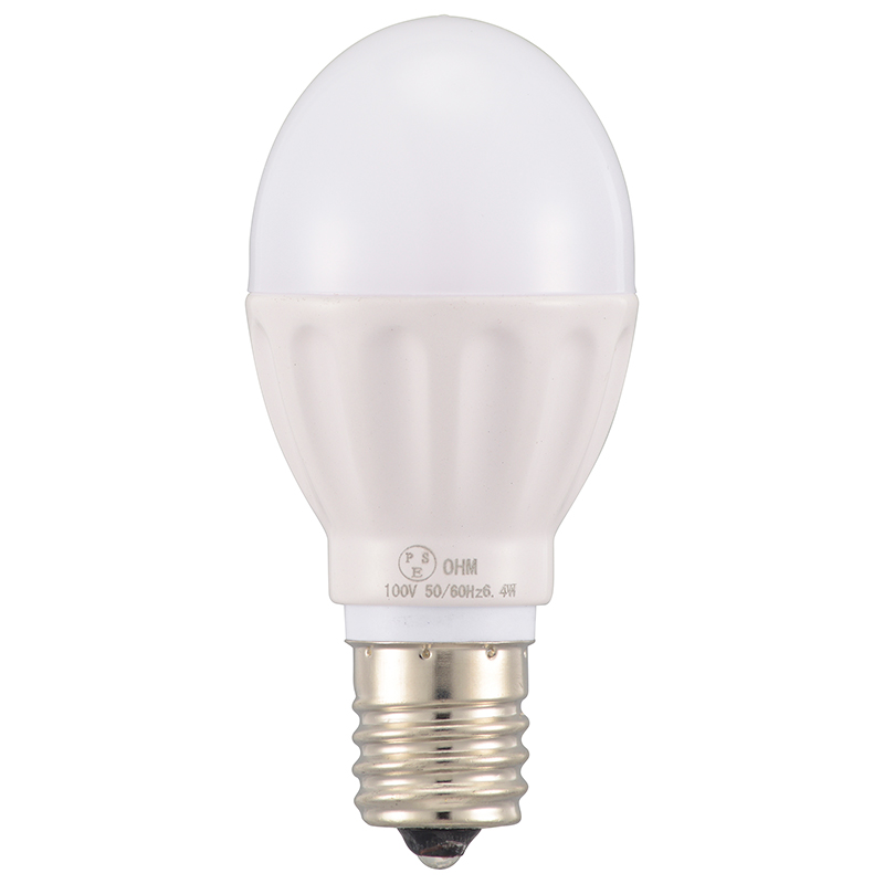 LED電球 小形 E17 40形相当 電球色 [品番]06-4315｜株式会社オーム電機